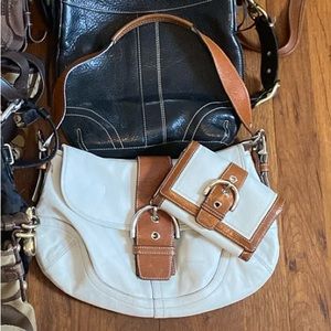 Vintage Coach Bag and Wallet